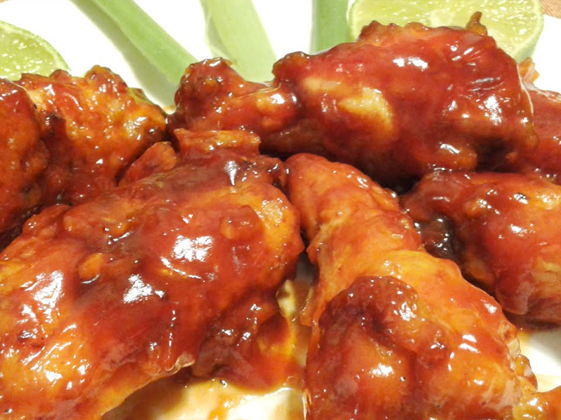 ALITAS DE POLLO AGRIDULCES