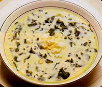 Acelgas con crema
