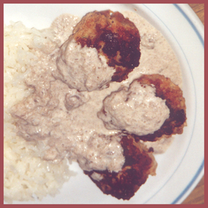Albóndigas con champiñones II