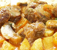 Albóndigas con champiñones