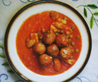 Albóndigas con sepia