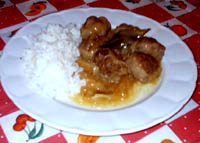 Albóndigas en salsa 