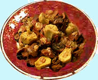 Alcachofas con jamón II