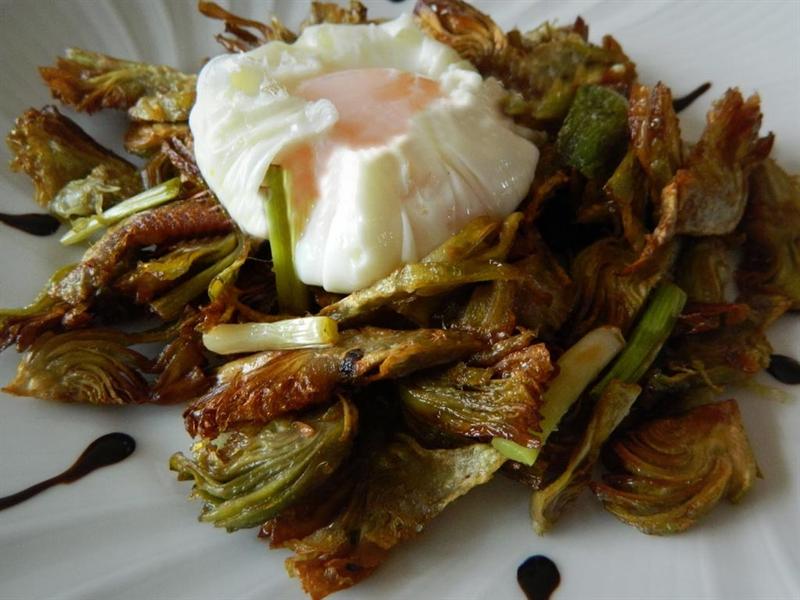 Alcachofas y huevos. Maridajes difíciles II