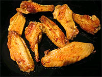 Alitas de pollo adobadas en salsa verde Chef 2100