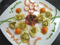 Aperitivos con kumquats