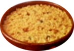 Arroz a la milanesa con jamón