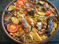 Arroz al horno valenciano