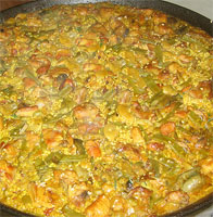 Arroz con alcachofas II