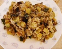 Arroz con berenjenas