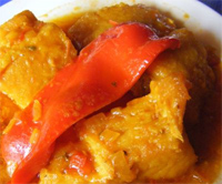 Bacalao a la Vizcaína.