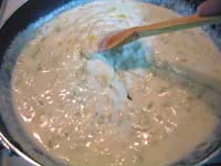 Bechamel de puerro