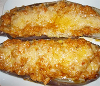 Berenjenas con atún 