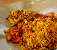 Biriani de pescado (Indú)