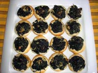 Bocaditos de espinacas