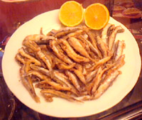 Boquerones fritos