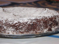 Brownie  boir  en microondas