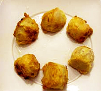 Buñuelos de alcachofa