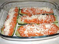 Calabacines rellenos de atún II