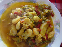 Caldereta de pescados andaluza