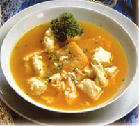 Caldo de pescado canario
