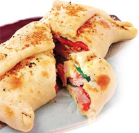 Calzone de verduras