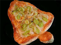 Campana de Navidad de hojaldre