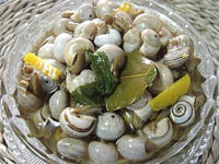 Caracoles a la andaluza