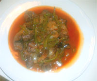 Carne estilo mongoliana 