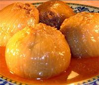Cebollas rellenas