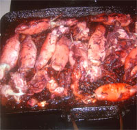 Chipirones a la plancha