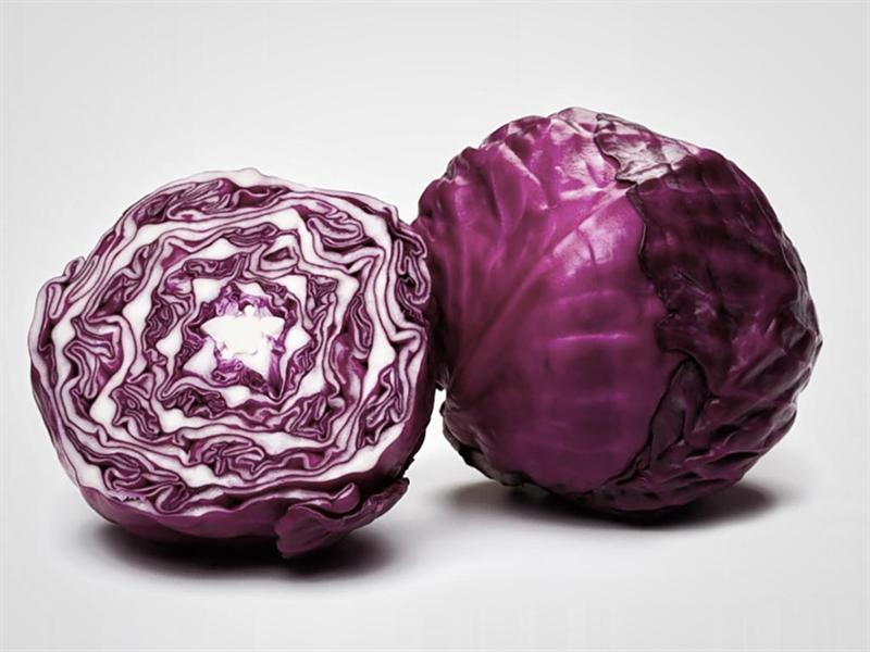 Color en tus platos de la mano de la lombarda