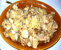 Conejo agridulce 
