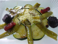 Cous cous con verduras  II