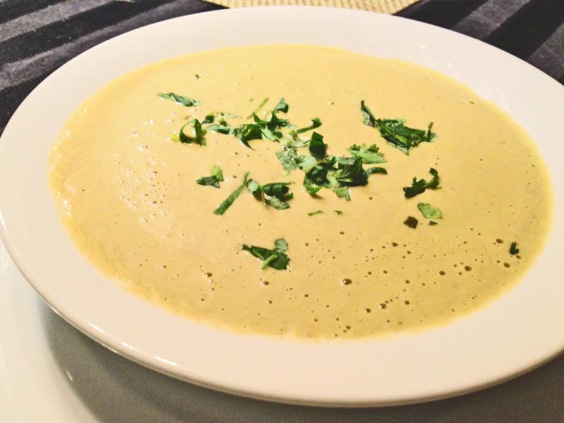 Crema de espárragos I