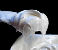 Crema de merengue francés para cubrir tartas