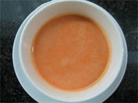 Crema de pimiento