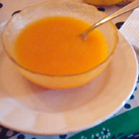 Crema de zanahorias II