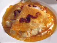 Creps de mantequilla de naranja