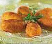 Croquetas de queso crema y pollo