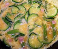 Cuajada de calabacines