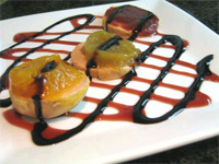 Enrejado de mi cuit con mermeladas