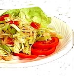 Ensalada  roja y verde