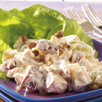 Ensalada de arroz con piña