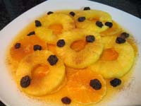 Ensalada de naranja y piña
