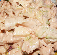 Ensalada de pollo con mayonesa