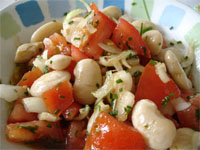 Ensalada de porotos 