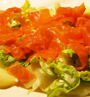 Ensalada de salmón 