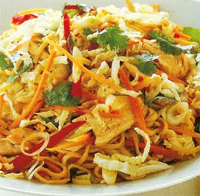 Ensalada de tallarines