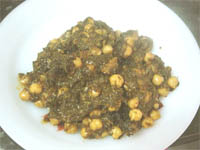 Espinacas con garbanzos a la sevillana  